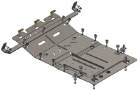Kryt pod motor Citroen Jumper III motor 2,3 D -- od roku v�roby 2014-
