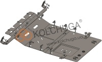 Kryt pod motor Citroen Jumper III motor: 2,2 Hdi -- od roku v�roby 2014-
