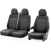 Potahy sedadel textiln� Original design (2+1 sedadlo) Citroen Berlingo/Peugeot Partner 2008-2018 (airbag pod plastov�m krytem)
