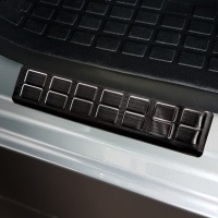 Nerez p�edn� kryty prah� �ern� Embossed rectangles Citroen SpaceTourer -- od roku v�roby 2016-