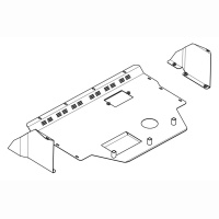 Kryt pod motor Citroen Jumper I motor: 2,0, 1,9D, 2,0D, 2,3D, 2,8D (NE pro 2,5TDI) -- rok v�roby 1994-2006