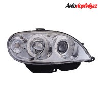Přední světla (lampy) chrom s Angel Eyes Citroen Saxo -- od roku výroby 2000- Přední světla (lampy) chrom s Angel Eyes Citroen Saxo -- od roku výroby 2000-