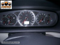 EVO RINGS r�me�ky kolem palubn�ch p��stroj� z le�t�n�ho hlin�ku Citroen C5  -- rok v�roby 2001-07� ( po�et d�l� v sad� 5 )