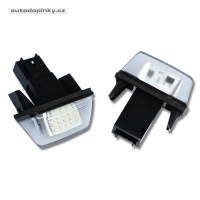 LED osv�tlen� SPZ do vozu Peugeot a Citroen