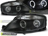 Přední světla Citroen C3, 2002-2009, Angel Eyes, černé black Přední světla Citroen C3, 2002-2009, Angel Eyes, černé black